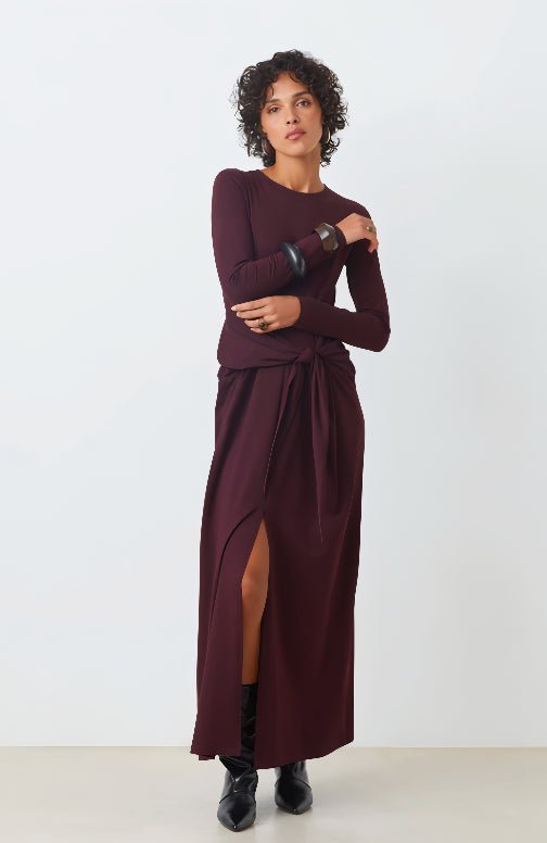 Suncoo - Cloud Maxi Dress: Prune - Shorely Chic Boutique