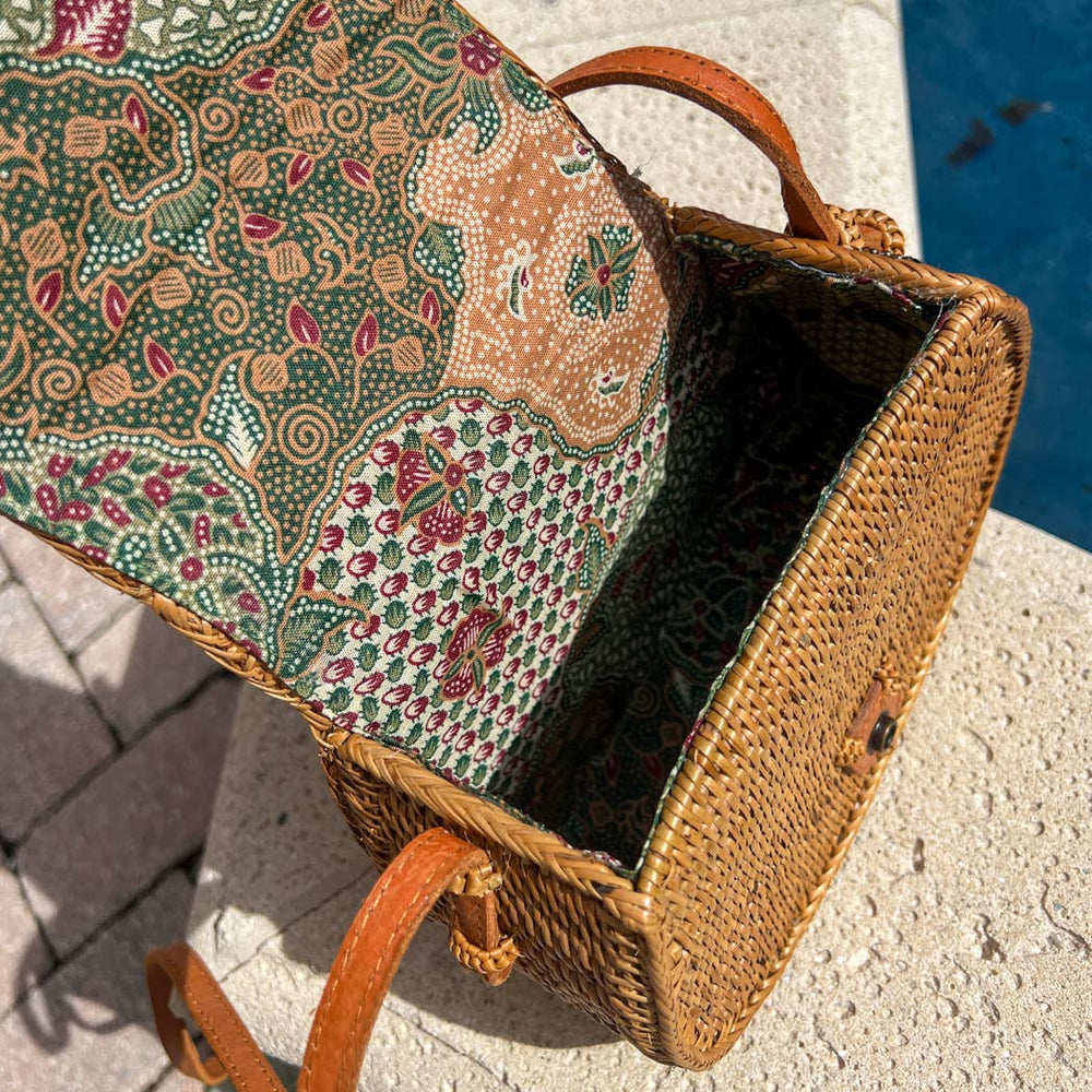 The Winding Road: Ata Vine Saddle Bag Crossbody Bag - Shorely Chic Boutique