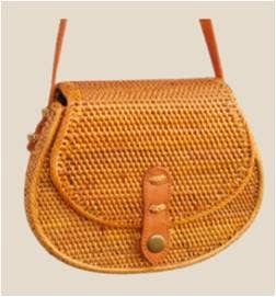 The Winding Road: Ata Vine Saddle Bag Crossbody Bag - Shorely Chic Boutique