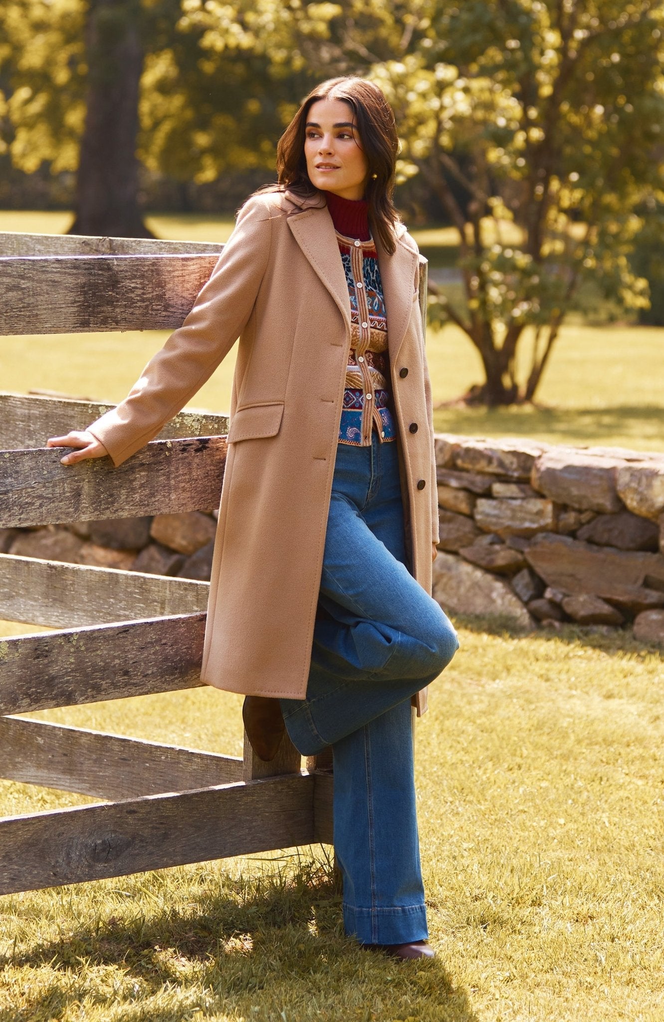 Tyler Boe - Perry Mid Camel Coat - Shorely Chic Boutique