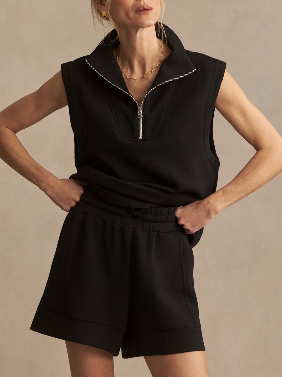 Varley - Atrium High - Rise Short 4.5": Black - Shorely Chic Boutique