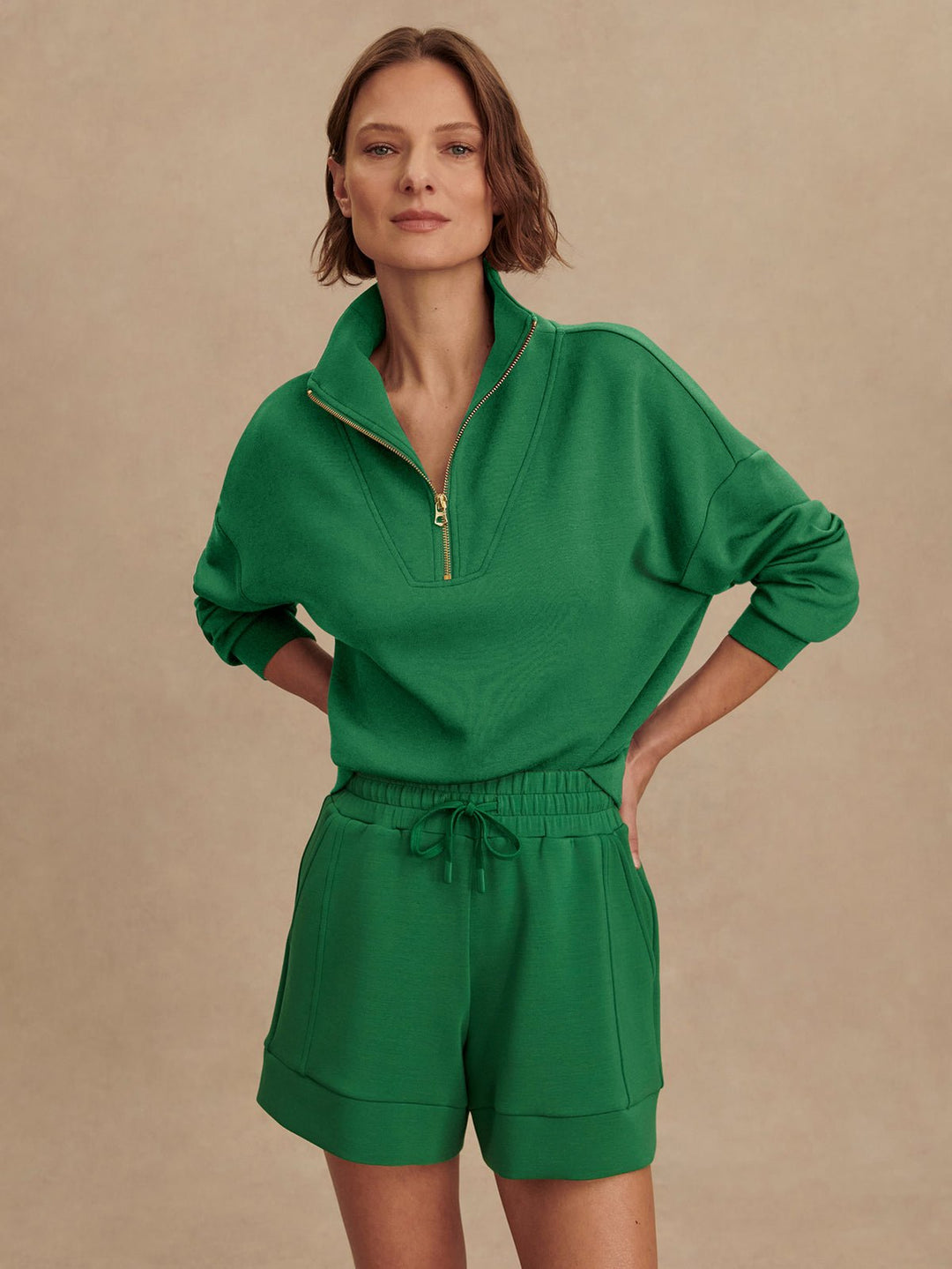 Varley - Atrium High - Rise Short 4.5": Verdant Green - Shorely Chic Boutique