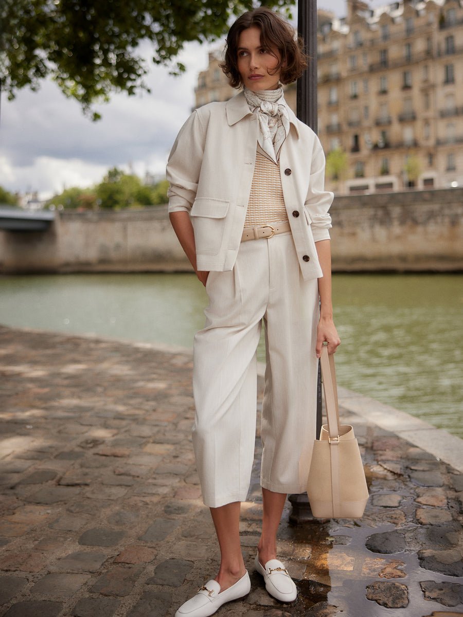 Varley - Halvar Light Jacket: Birch Marl - Shorely Chic Boutique