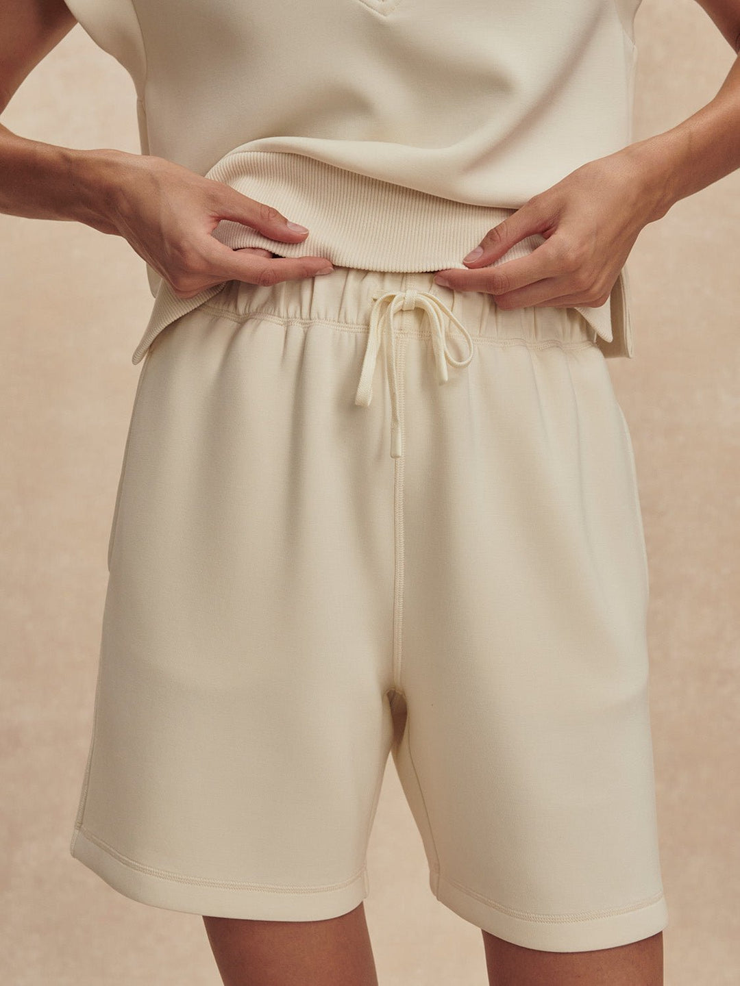 Varley - Rumer High - Rise Short 6.5": Pristine - Shorely Chic Boutique