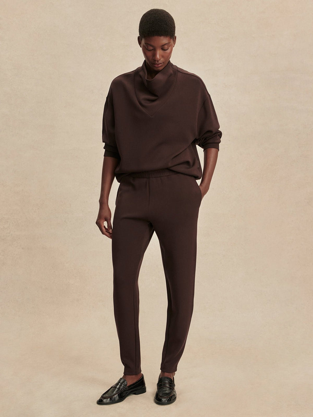 Varley - The Slim Pant 27.5": Coffee Bean - Shorely Chic Boutique