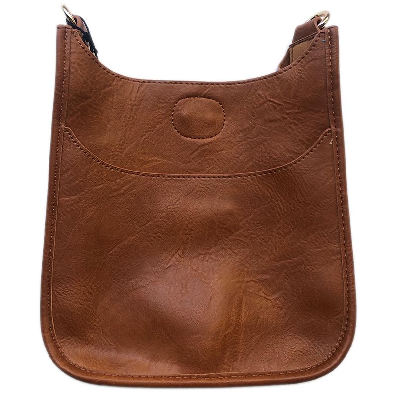 Ahdorned, Bags, New With Tags Ahdorned Classic Vegan Leather Messenger  Bag No Strap