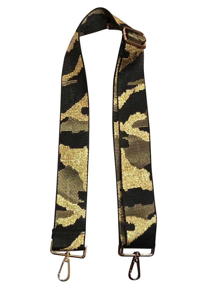 Ahdorned - Adjustable Metallic Thread Camo STRAP (Strap Only) - Shorely Chic Boutique