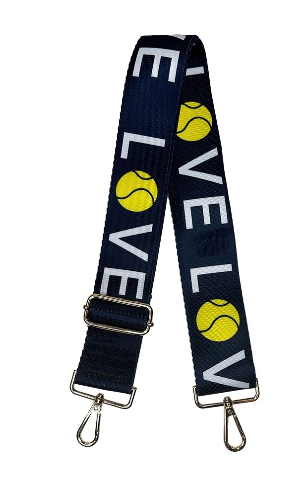 Ahdorned - Tennis Love Sport Strap: Navy - Shorely Chic Boutique
