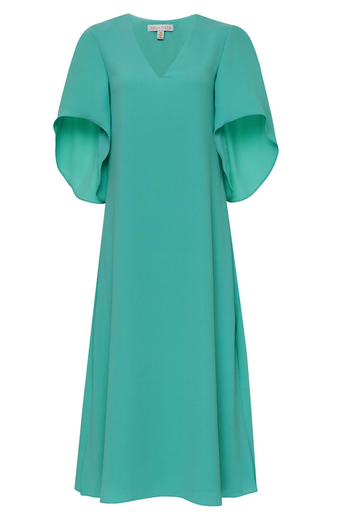 knee length dresses for ladies Anna Cate - Meredith Midi S/S Dress