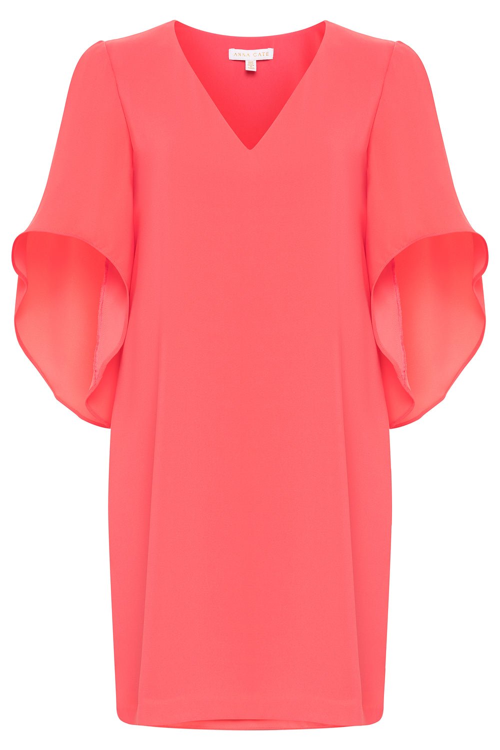 Anna Cate - Meredith S/S Dress - Fusion Coral – Shorely Chic Boutique
