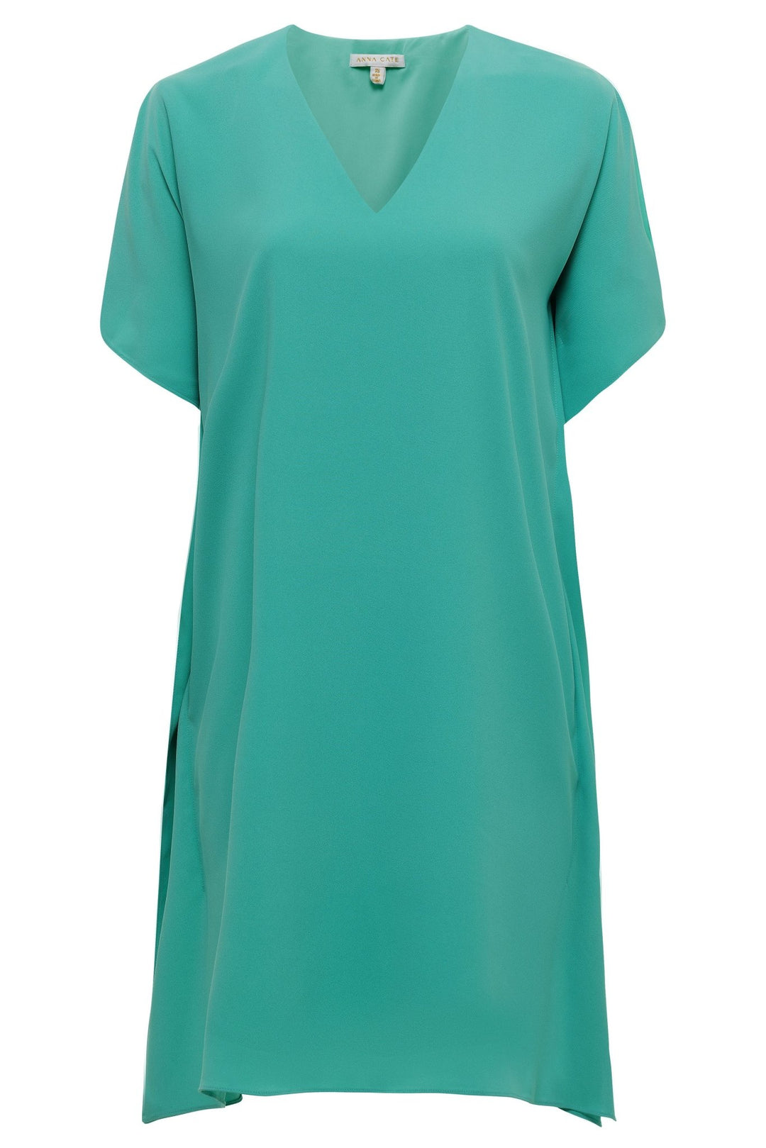 Anna Cate - "New" Eva VNeck Flutter Sleeve Dress: Turquoise - Shorely Chic Boutique