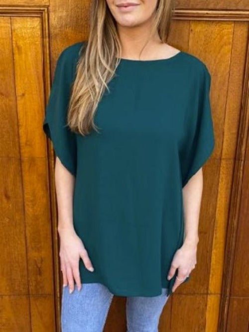 Anna Cate Victoria Top - Forest - Shorely Chic Boutique