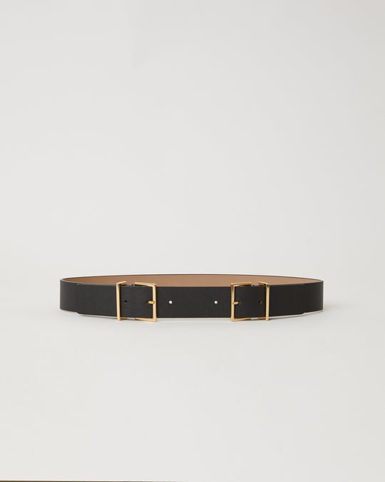 B-Low The Belt - Amari Waist Leather Belt: Black/Gold - Shorely Chic Boutique
