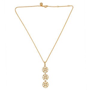 Denise Cox - Triple Purpose Necklace: Gold - Shorely Chic Boutique