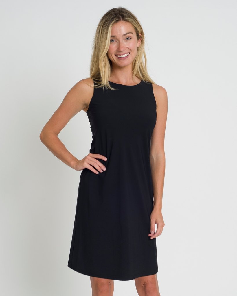 Jude Connally - Beth Dress in Jude Cloth: Black - Shorely Chic Boutique