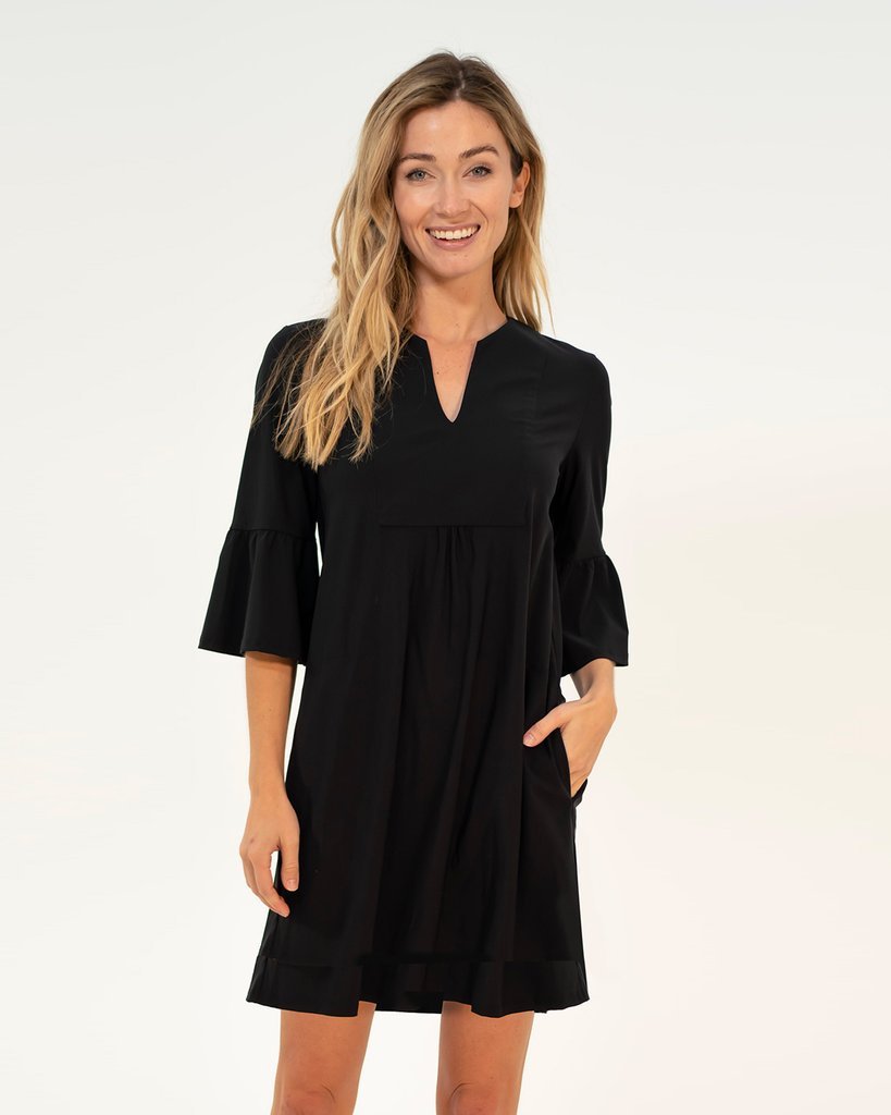 Jude Connally - Kerry Dress in Jude Cloth: Black – Shorely Chic Boutique