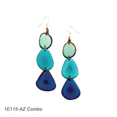 Tagua Bali Earrings - Shorely Chic Boutique