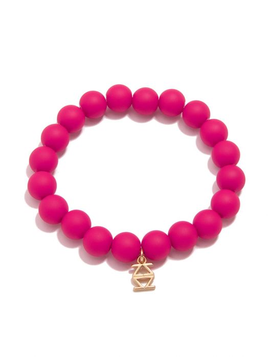 Zenzii - Diana Beaded Bracelet: Hot Pink - Shorely Chic Boutique